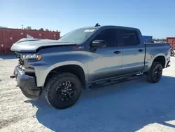 Salvage cars for sale at Arcadia, FL auction: 2022 Chevrolet Silverado LTD K1500 LT Trail Boss