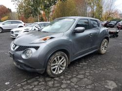 Nissan salvage cars for sale: 2016 Nissan Juke S