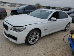 Carros salvage a la venta en subasta: 2014 BMW 750 LI