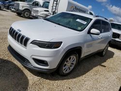 Salvage cars for sale at Arcadia, FL auction: 2019 Jeep Cherokee Latitude