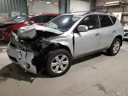 Salvage cars for sale at Eldridge, IA auction: 2007 Nissan Murano SL