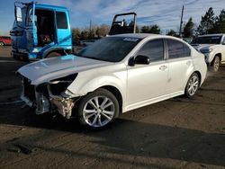 Salvage cars for sale from Copart Denver, CO: 2014 Subaru Legacy 2.5I