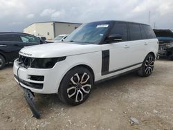 Salvage cars for sale at Haslet, TX auction: 2015 Land Rover Range Rover Supercharged