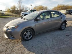 Toyota salvage cars for sale: 2015 Toyota Corolla L