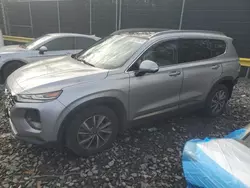 Salvage cars for sale at Waldorf, MD auction: 2020 Hyundai Santa FE Limited