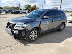 Salvage cars for sale at Oklahoma City, OK auction: 2015 Nissan Pathfinder S