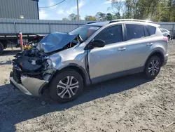 Salvage cars for sale at Gastonia, NC auction: 2017 Toyota Rav4 LE