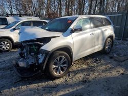 2015 Toyota Highlander LE en venta en Candia, NH