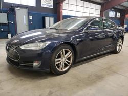 Salvage cars for sale from Copart East Granby, CT: 2013 Tesla Model S