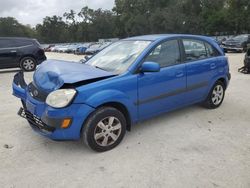 Salvage cars for sale at Ocala, FL auction: 2009 KIA Rio 5 SX