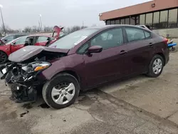 2017 KIA Forte LX en venta en Fort Wayne, IN