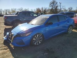 Nissan salvage cars for sale: 2020 Nissan Sentra SV