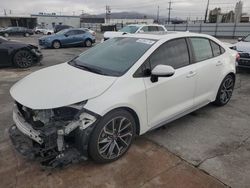 Toyota salvage cars for sale: 2021 Toyota Corolla SE