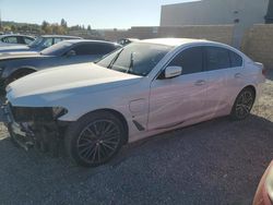 Salvage cars for sale at auction: 2018 BMW 530E