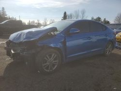 Salvage cars for sale at Bowmanville, ON auction: 2018 Hyundai Elantra SEL