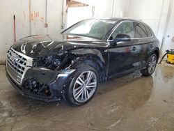 Salvage cars for sale at Madisonville, TN auction: 2019 Audi Q5 Technik S-Line