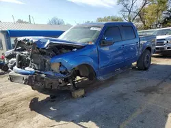 Salvage trucks for sale at Wichita, KS auction: 2013 Ford F150 Supercrew