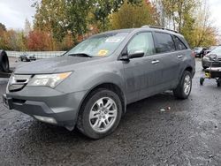 2007 Acura MDX Technology en venta en Portland, OR