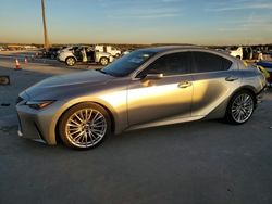 Salvage cars for sale at Grand Prairie, TX auction: 2023 Lexus IS 300