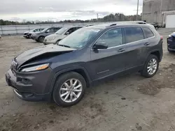 Jeep salvage cars for sale: 2016 Jeep Cherokee Limited