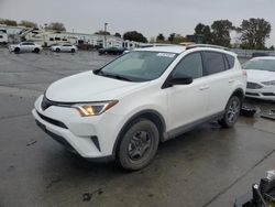 Toyota salvage cars for sale: 2017 Toyota Rav4 LE