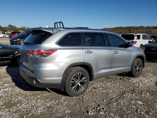 2016 Toyota Highlander XLE