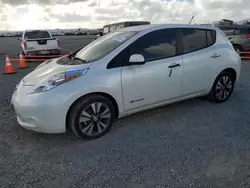 Nissan salvage cars for sale: 2013 Nissan Leaf S