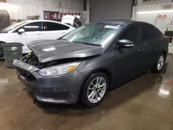 Salvage cars for sale at Elgin, IL auction: 2015 Ford Focus SE