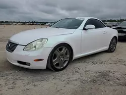 Salvage cars for sale at Houston, TX auction: 2004 Lexus SC 430