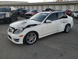 Mercedes-Benz salvage cars for sale: 2014 Mercedes-Benz C 300 4matic