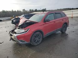 Salvage cars for sale at Windham, ME auction: 2018 Mitsubishi Outlander SE