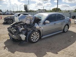 Salvage cars for sale from Copart Miami, FL: 2011 Subaru Legacy 2.5I Limited