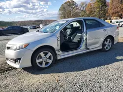 Salvage cars for sale at Concord, NC auction: 2012 Toyota Camry Base