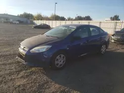 Salvage cars for sale at Sacramento, CA auction: 2012 Ford Focus S