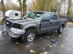 Salvage cars for sale at Portland, OR auction: 2006 Ford F150 Supercrew