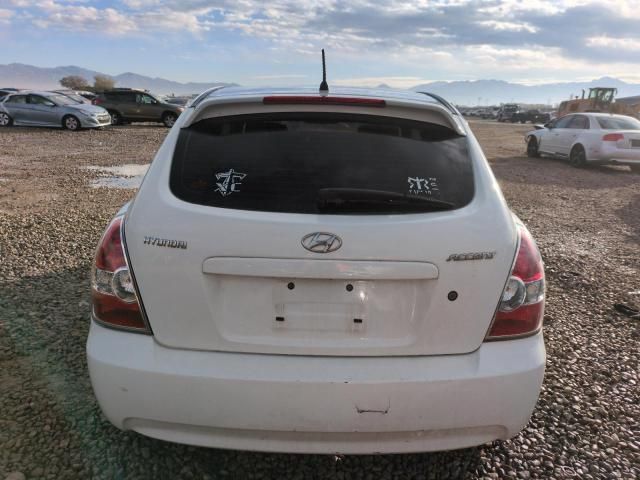 2010 Hyundai Accent Blue