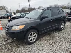 Hyundai salvage cars for sale: 2008 Hyundai Santa FE SE