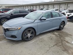 Salvage cars for sale at Louisville, KY auction: 2022 Honda Accord Touring