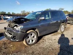 Salvage cars for sale at Florence, MS auction: 2010 Toyota Highlander Limited