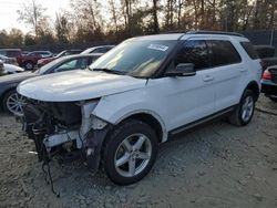 Ford salvage cars for sale: 2017 Ford Explorer XLT