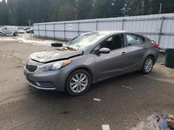 2016 KIA Forte LX en venta en Arlington, WA