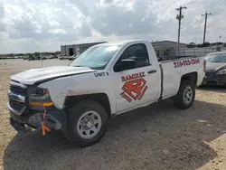 Chevrolet salvage cars for sale: 2018 Chevrolet Silverado C1500