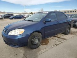 Carros salvage sin ofertas aún a la venta en subasta: 2004 Toyota Corolla CE