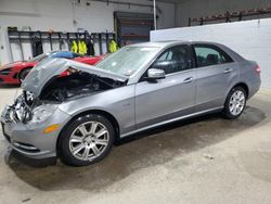 Salvage cars for sale at Candia, NH auction: 2012 Mercedes-Benz E 350 4matic