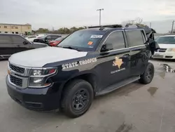 Salvage cars for sale at Wilmer, TX auction: 2017 Chevrolet Tahoe Police