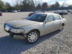 Salvage cars for sale from Copart Madisonville, TN: 2010 Lincoln Town Car Signature Limited