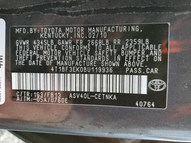 2011 Toyota Camry Base