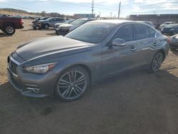 Salvage cars for sale from Copart Colorado Springs, CO: 2014 Infiniti Q50 Base