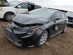 Toyota salvage cars for sale: 2022 Toyota Corolla LE