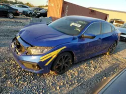 Salvage cars for sale from Copart Hueytown, AL: 2019 Honda Civic Sport